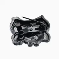 Брошь &laquo;Птица Совунья&raquo;, МИКС в чёрном металле