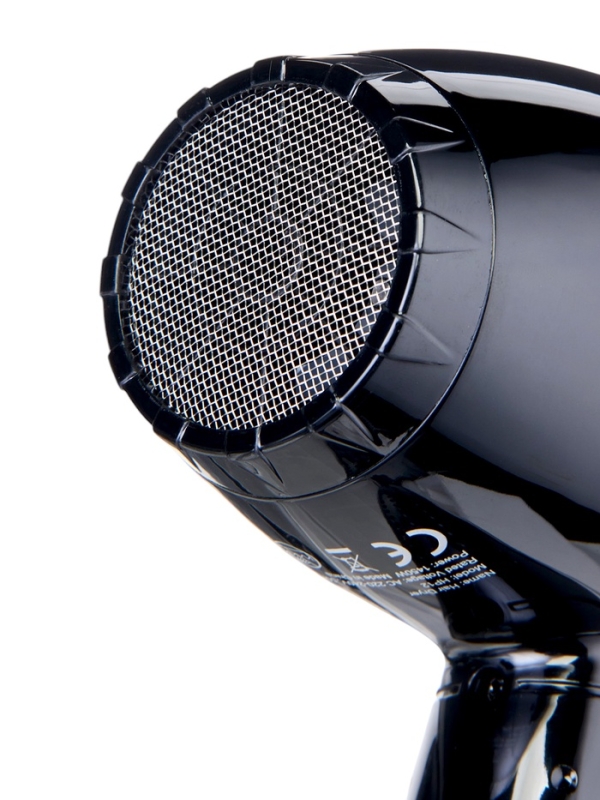 Фен для волос Hoco HP12, 6 режимов, 2 насадки, черный