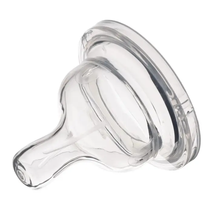 Соска на бутылочку, антиколиковая, от 6 мес., Крошка Я, широкое горло, быстрый поток, Ø50 мм.