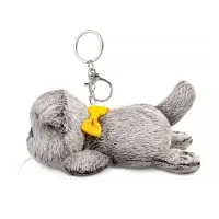 Мягкая игрушка - брелок &laquo;Кот Басик с бантиком&raquo;, лежачий, 11 см