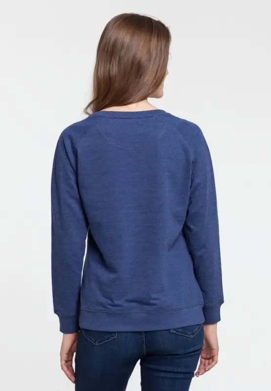 Толстовка Beauty Sleep, синий меланж, размер S Толстовка Beauty Sleep, синий меланж, размер S