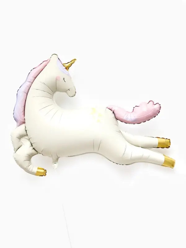 Воздушный шар фольгированный 45" "Нежный единорог"