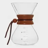 Кофеварка кемекс для кофе Magistro &laquo;Колумб&raquo;, 400 мл, 13&times;11&times;17 см, стекло, прозрачная