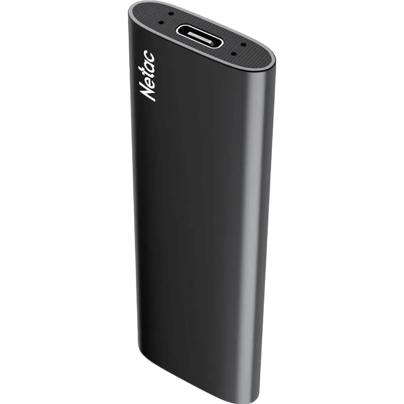 Портативный SSD NeTac External SSD Z Slim USB 3.2 500 Gb Black