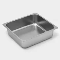 Гастроёмкость GN 2/3 Hanna Kn&ouml;vell, 100 мм, 35.5&times;32.5&times;10 см, толщина 0.6 мм, нержавеющая сталь