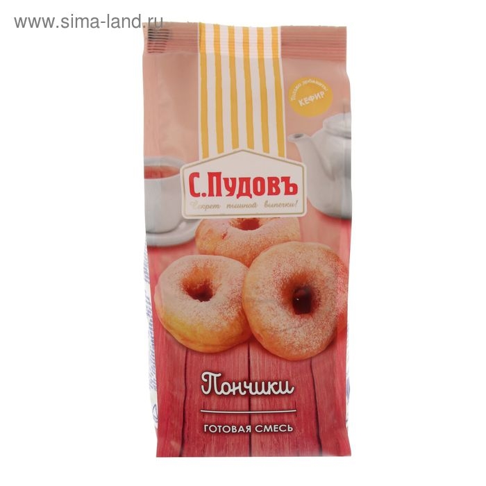 Мучная смесь С.Пудовъ пончики, 400 г Мучная смесь С.Пудовъ пончики, 400 г