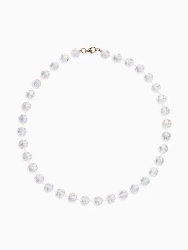 Бусы детские Выбражулька «Перелив», 42 см, цвет прозрачный Бусы детские Выбражулька «Перелив», 42 см, цвет прозрачный