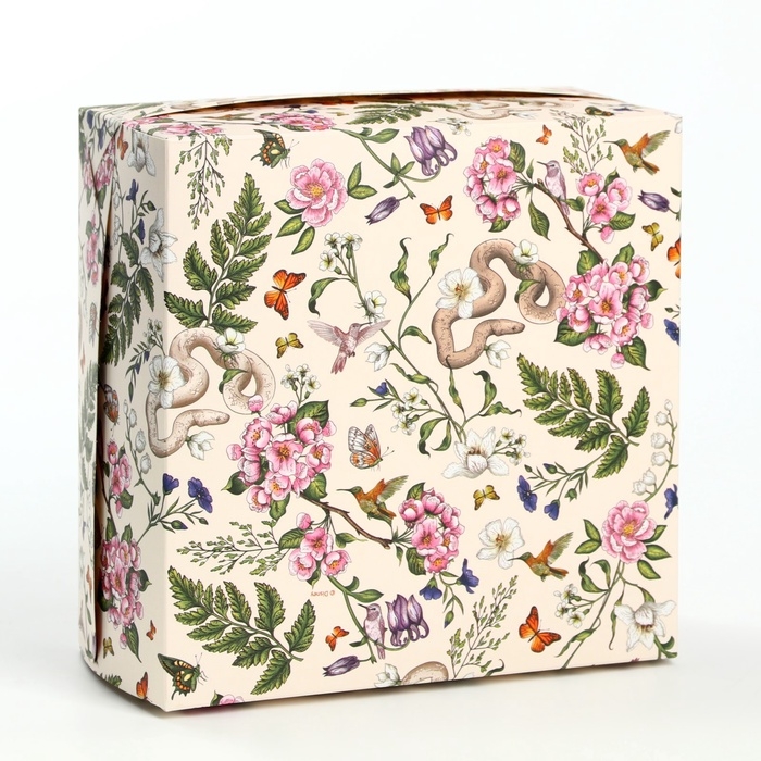 Подарочная коробка складная с 3Д For you, Принцессы, 15х15х7 см Подарочная коробка складная с 3Д For you, Принцессы, 15х15х7 см