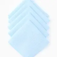 Платки носовые детские &laquo;Крошка Я&raquo; Ocean 20&times;20 см - 5 шт., муслин, 100 % хлопок, голубые