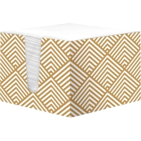 Салфетки бумажные Pero Гламур 2сл цел 24х24 см., 85 листов/уп