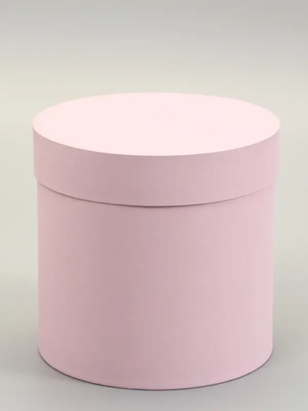 Набор круглых коробок 5 в 1 &laquo;Краски&raquo;, пыльная роза, 25&times;25&times;25 - 19&times;19&times;19 см