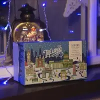 Гирлянда &laquo;Бахрома&raquo; 4&times;0.6 м, IP44, прозрачная нить, 180 LED, свечение синее, мерцание белым, 220 В