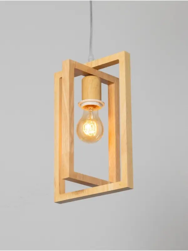 Светильник BayerLux ЭКО &laquo;Кира&raquo;, 1&times;40 Вт, Е27, коричневый, 20&times;20&times;100 см