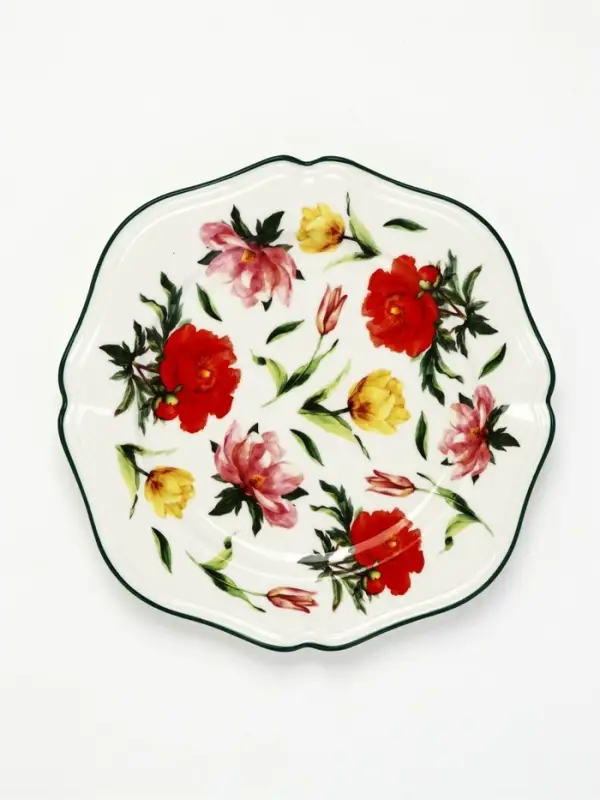 Тарелка "Цветочный вальс", 23 см