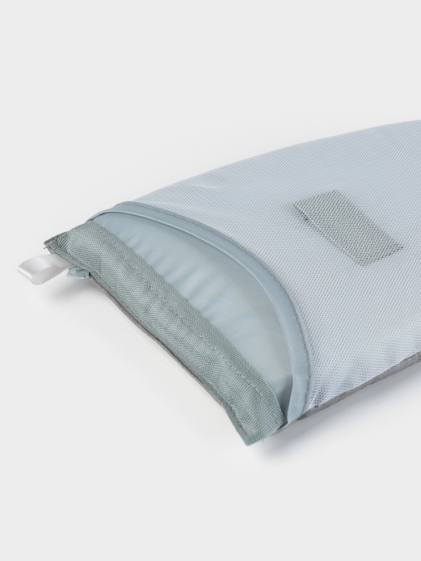 Варежка для отпаривания одежды, серая