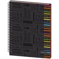 Бизнес-тетрадь Wisdom 9 А4,120л,200х274, 3 разд, клетка, диз 4, 0009