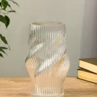 Ваза для цветов &laquo;Венди&raquo;, 24.5&times;13&times;11 см, стекло, прозрачная