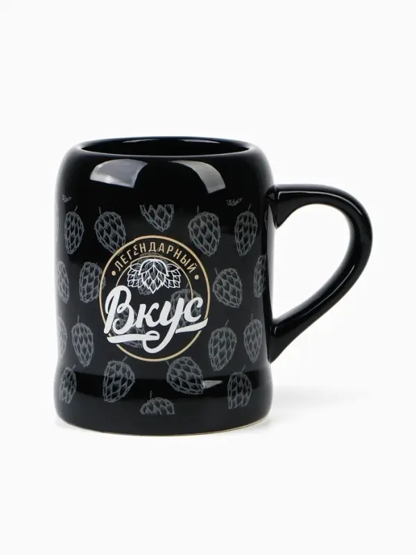 Кружка пивная керамическая &laquo;Пиво - напиток богов&raquo;, 600 мл