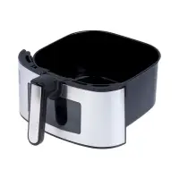 Аэрогриль BRAYER 2037BR,1500Вт,5л,7 программ,200&deg;С, LCD-дисплей таймер,решетка,черно-серый