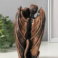 Фигурка &laquo;Искушение&raquo;, 18&times;10&times;6 см, чёрная с бронзой