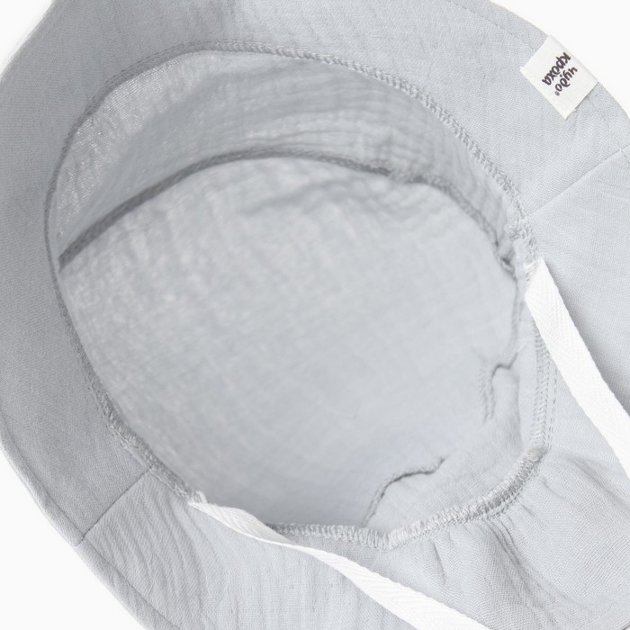 Панама детская, цвет серый, размер 46 Панама детская, цвет серый, размер 46