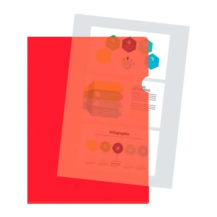 Папка уголок А4 180мкм, Calligrata DeLuxe, красный, непрозрачный, с тиснением Папка уголок А4 180мкм, Calligrata DeLuxe, красный, непрозрачный, с тиснением