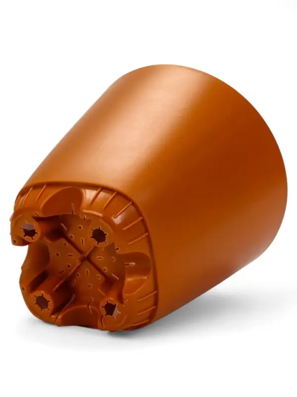 Кашпо с прикорневым поливом 4 л  D-19см, H-20см карамель "Гранд"