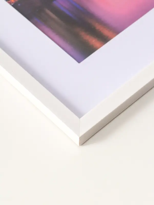 Фоторамка для фото 30х40 см, с паспарту 21х30 см, Lumo, белый