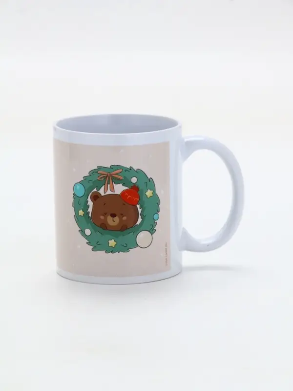 Кружка керамическая на Новый год «Новогоднего чуда», 320 мл