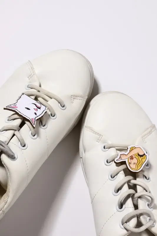 Брошь деревянная (набор 2 шт.) «Мем», цветная