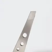 Пинцет скошенный, широкий, 9.5 см