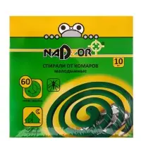 Спирали от комаров малодымные Nadzor, 10 шт.