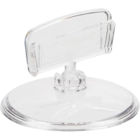 Ценникодержатель настольный на круглой подставке ширина клипсы 38мм,10шт/уп