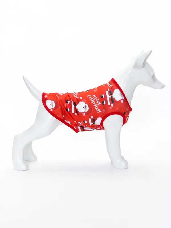 Майка  Майка "Merry", размер M (ДС 30, ОШ 30, ОГ 40 см), красная