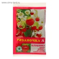 Удобрение минеральное "Рязаночка А",клубника, 60 г