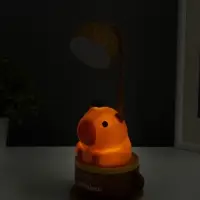 Ночник "Капибара в чашке" 8хLED 3Вт 5V USB АКБ 2 режима 9,5х9,5х28,5 см Ночник "Капибара в чашке" 8хLED 3Вт 5V USB АКБ 2 режима 9,5х9,5х28,5 см
