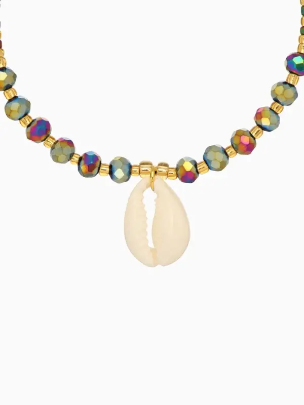 Браслет Браслет "Лила" длина 16 см, цв. разноцветный, перламутр