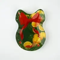 Блюдо новогоднее плоское &laquo;Апельсины&raquo;, 13.5&times;18 см