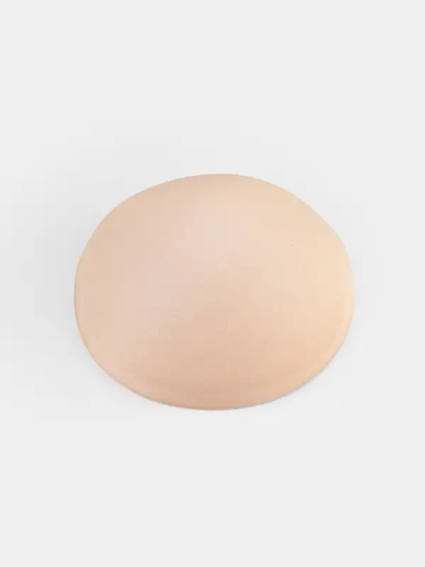 Чашки для бюстгальтера &laquo;Круг&raquo;, 2XL (52), d=16.5 см, пара, бежевые