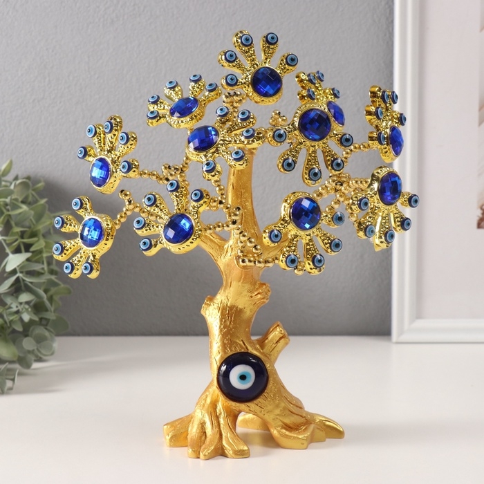 Сувенир от сглаза Сувенир от сглаза "Дерево с пятилистником" 7х12х26 см