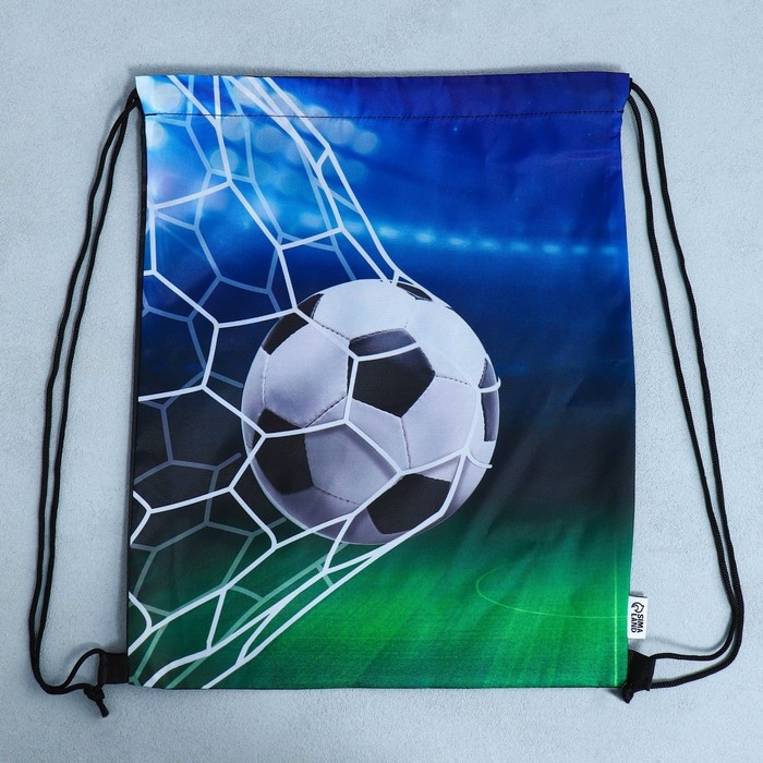 Мешок для обуви «Футбол» болоньевый материал, 30×40 см Мешок для обуви «Футбол» болоньевый материал, 30×40 см