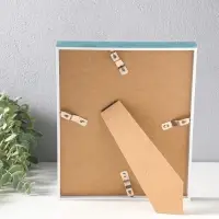 Фоторамка пластик 20х25 см "Данте" голубая лагуна 26х21х2,5 см