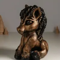 Копилка для денег &laquo;Пони&raquo;, 25&times;16&times;20 см, гипс под бронзу