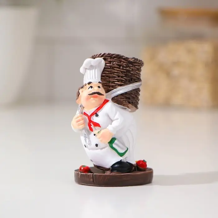 Подставка для зубочисток Доляна «Веселый повар» Подставка для зубочисток Доляна «Веселый повар»