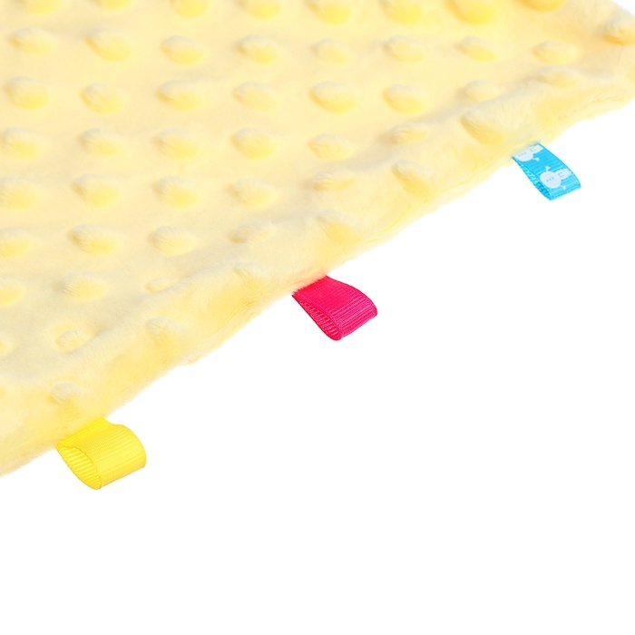 Мягкая игрушка - комфортер с прорезывателем, жёлтый Мягкая игрушка - комфортер с прорезывателем, жёлтый