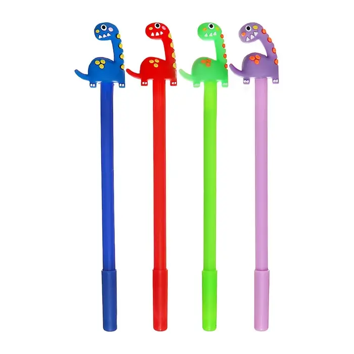 Ручка - прикол гелевая «Динозаврик» МИКС Ручка - прикол гелевая «Динозаврик» МИКС