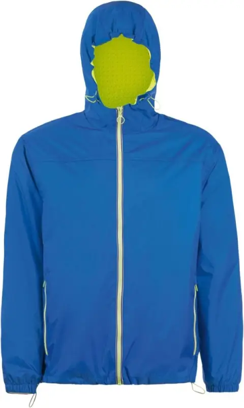 Ветровка Skate ярко-синяя с неоново-желтым, размер XS Ветровка Skate ярко-синяя с неоново-желтым, размер XS