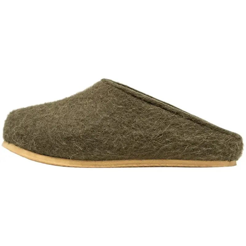 Домашние валенки Step, зеленые (олива), размер 35
