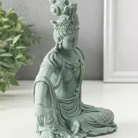 Фигурка песчаник &laquo;Богиня Гуань Инь&raquo;, 10&times;17&times;19.5 см