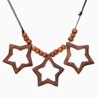 Украшение "Три звезды" дерево соно Украшение "Три звезды" дерево соно